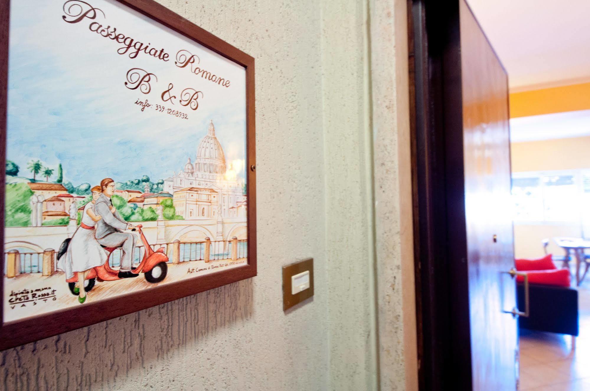 Passeggiate Romane B&B Bagian luar foto
